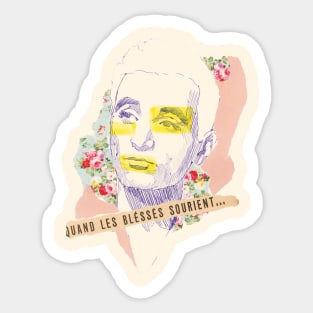 Charles Aznavour Sticker